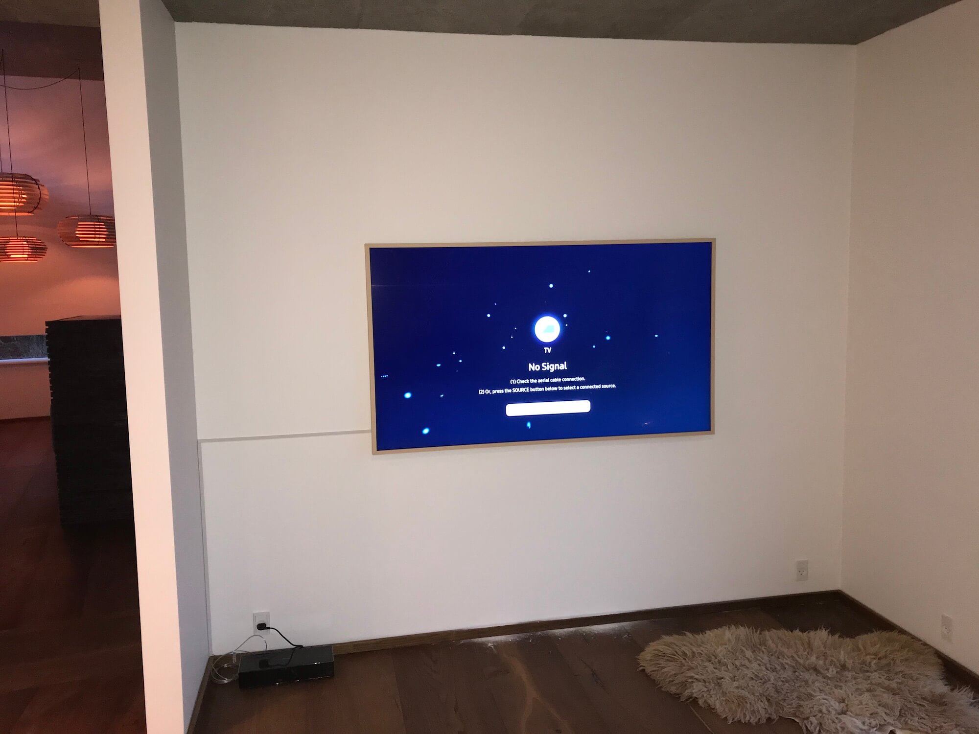 Installation af TV